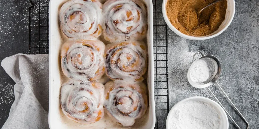 air fryer cinnamon rolls