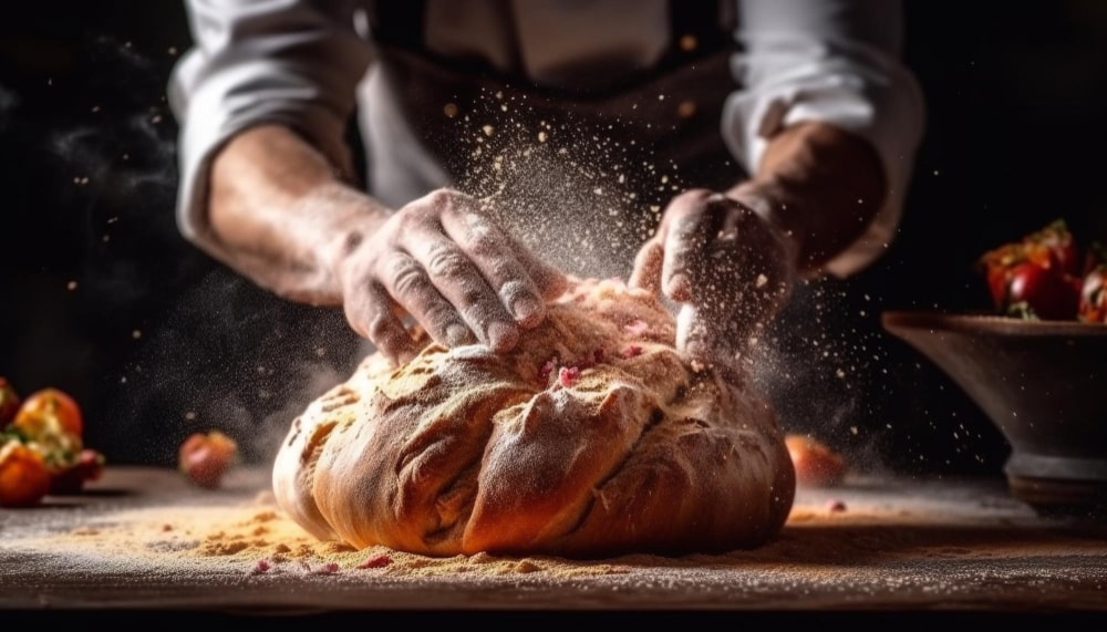 slicing chicken